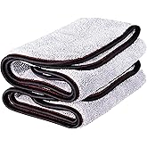 Griot's Garage PFM Terry Weave Microfiber Towel for Car Cleaning, Drying and Polishing, Vehicle Detailing, Scratch-Free, 16” 