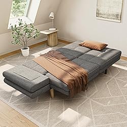 Gizoon Futon Sofa Bed, 70.9" Futon Couch with