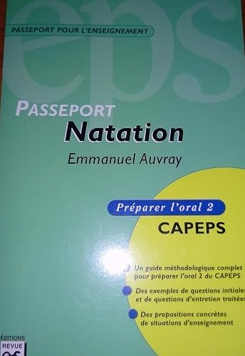 Download Natation : Préparer l'oral 2 CAPEPS PDF