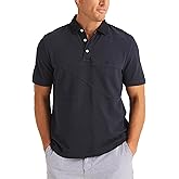 Nautica Mens Nautica Classic Fit Pieced Polo