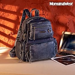 Montana West Medium Backpack Purse for Men Women