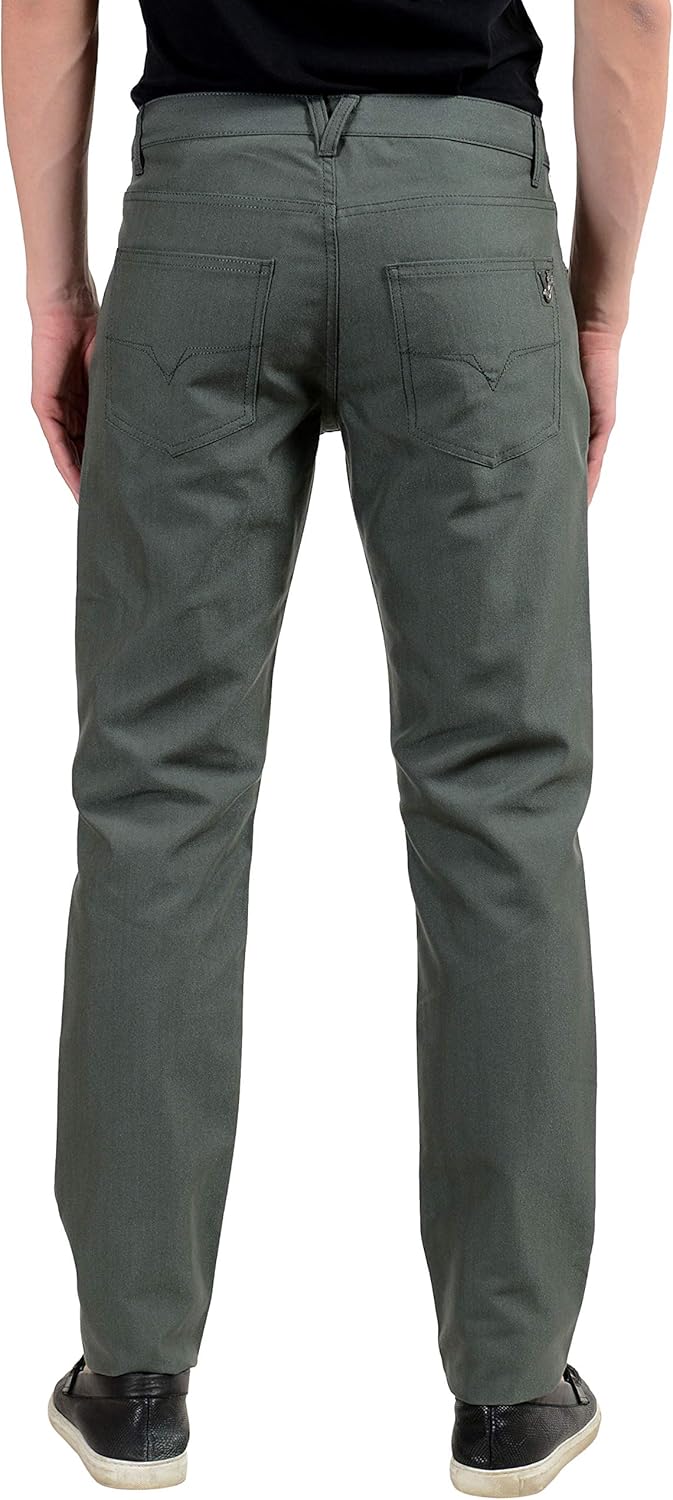 olive green mens skinny jeans