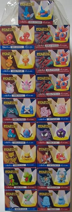 Amazon ポケモンキッズ アンコール3 全17種 フィギュア ドール 通販