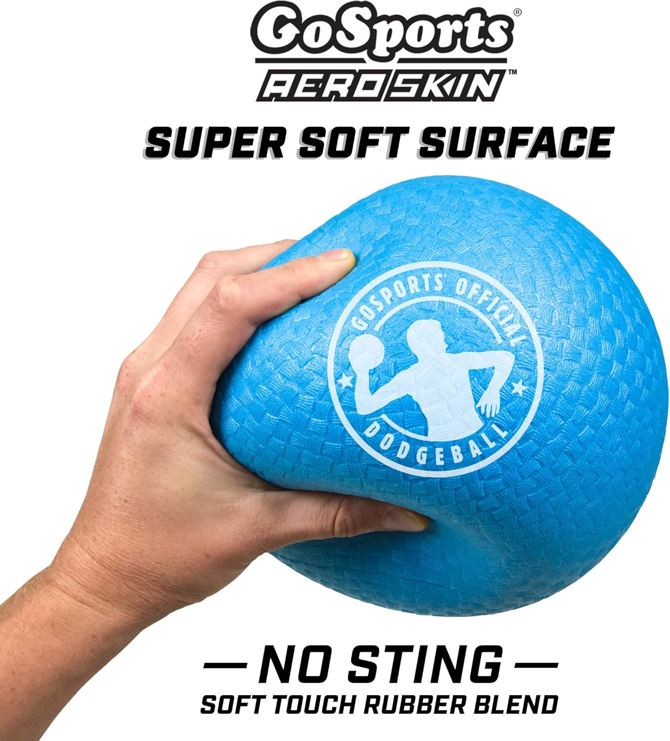 GoSports 7" Inflatable Dodgeball 6 Pack - No Sting Balls - Includes Ball Pump & Mesh Bag : Sports & Outdoors