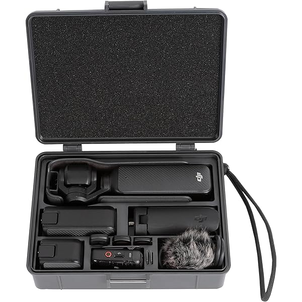 Amazon.com : Lekufee Waterproof Hard Case Compatible with DJI Osmo