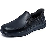 Skechers Men's Nampa Broxtin Hands Free Slip-in Safety Shoes