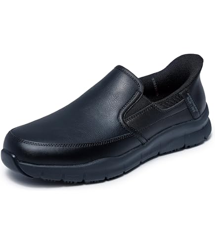 Amazon.com: Skechers for Work Arch Fit Crosser SR Safety Toe Slip