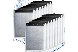 DRIAMOR 16 Pack Large Filter Cartridges for Tetra Whisper Bio-Bag Filters, Aquarium Filter Cartridge Replacement Assembled for TetraFauna ReptoFilter, Tetra Whisper Filter 20i/40i IQ20/30/45/60 PF20/30/40/60