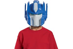 DISGUISE Optimus Prime Mask for Kids, Children's Transformers Costume Half Mask Accessory
