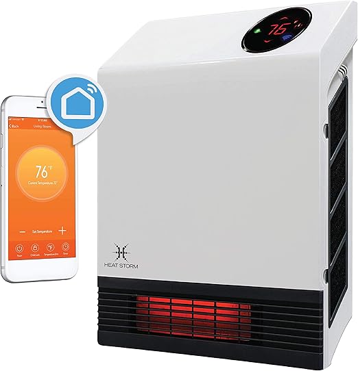 Amazon Com Heat Storm Hs 1000 Wx Wifi Wifi Infrared Wall Heater