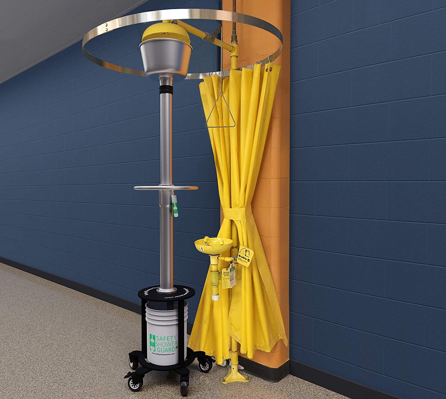 Safety Shower Test Kit Equipment Drench Shower Tester For Emergency