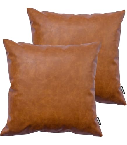 Mandioo Pack Of 2 Decorative Cushion Covers 30cm X 50cm Faux Fur