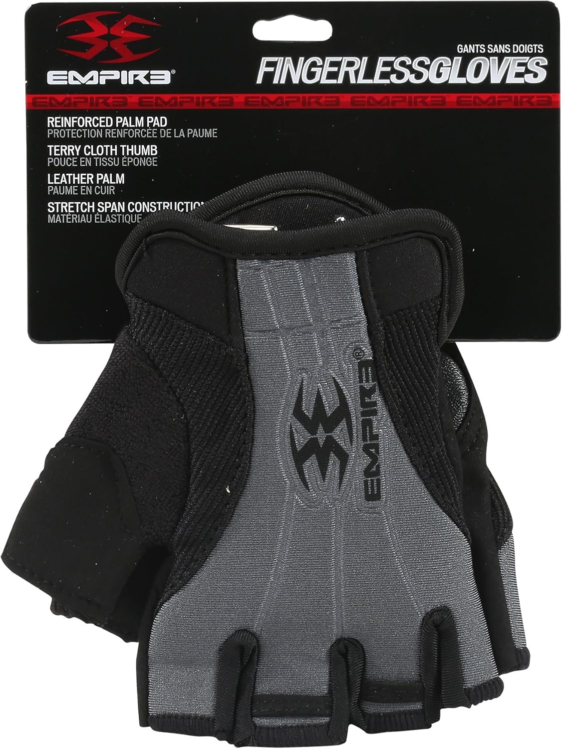 Empire Paintball Fingerless Gloves, Small/Medium, Black : Jt Gloves : Sports & Outdoors