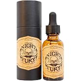 Mustache Wax Remover Oil Night Fury for Men Easy Clean Death Grip | Get Wax Out Of Handlebar Moustache Or Beard, Mustache Cleaner Kit, Jojoba &amp; Apricot Oil Blend