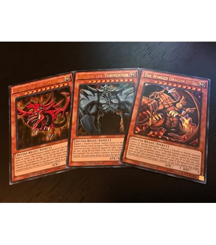 Amazon.com: YUGIOH: OBELISK SLIFER RA - ULTRA RARE HOLO NM - EGYPTIAN GOD  CARDS