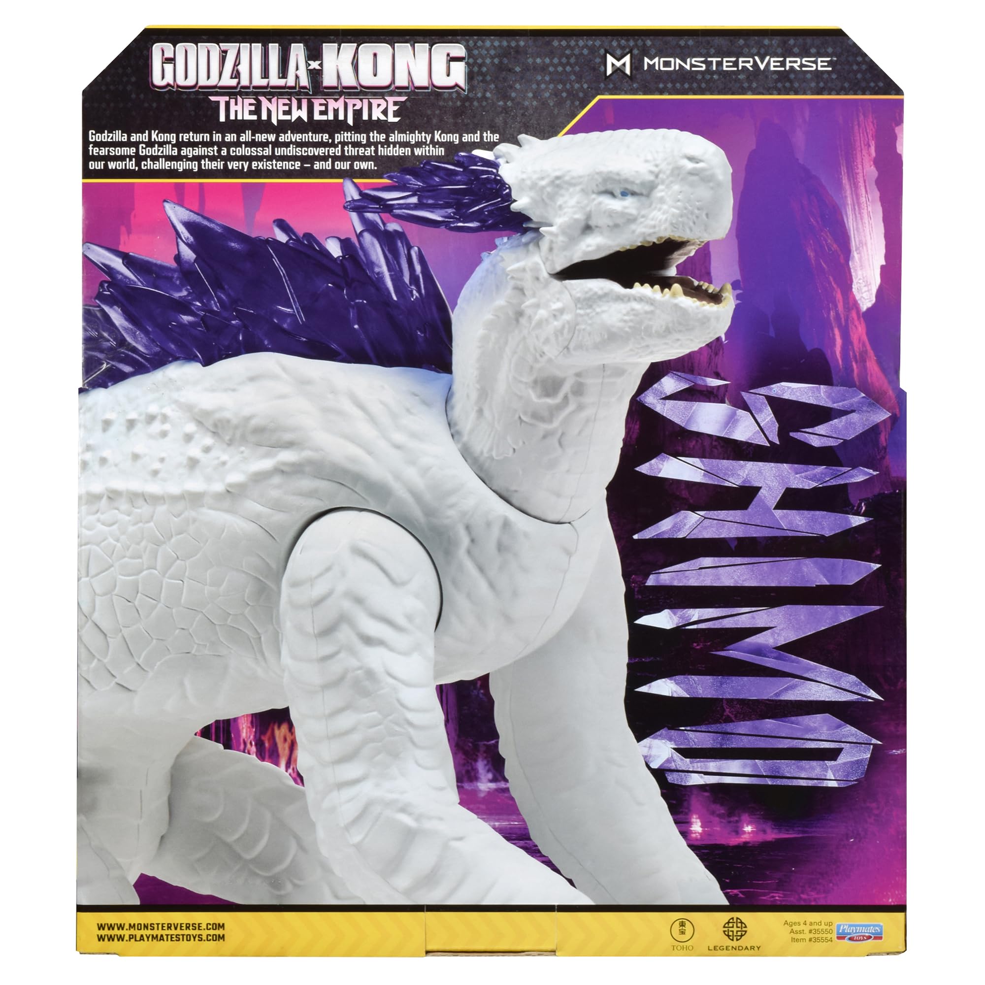 Playmates Godzilla X Kong 11" Giant Kong Figure - Monster Action Toy