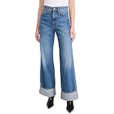 Cuffed Wide-Leg Taylor Jean