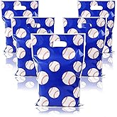 HEPAPATE 40Pcs Baseball Treat Candy Bags,Baseball Party Favors Bag Baseball Theme Gift Bags for Birthday Decorations,Baseball Themed Party Supplies