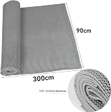 BWKJMY Drainage Non Slip Floor Mat 0.9x3m 5.5mm Thick Grey view 3