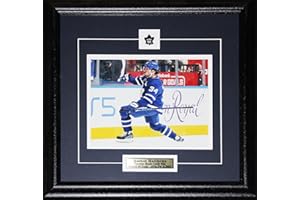 Auston Matthews Toronto Maple Leafs 2022 Season 60th Goal 8x10 Hockey Collector Frame (Wide)