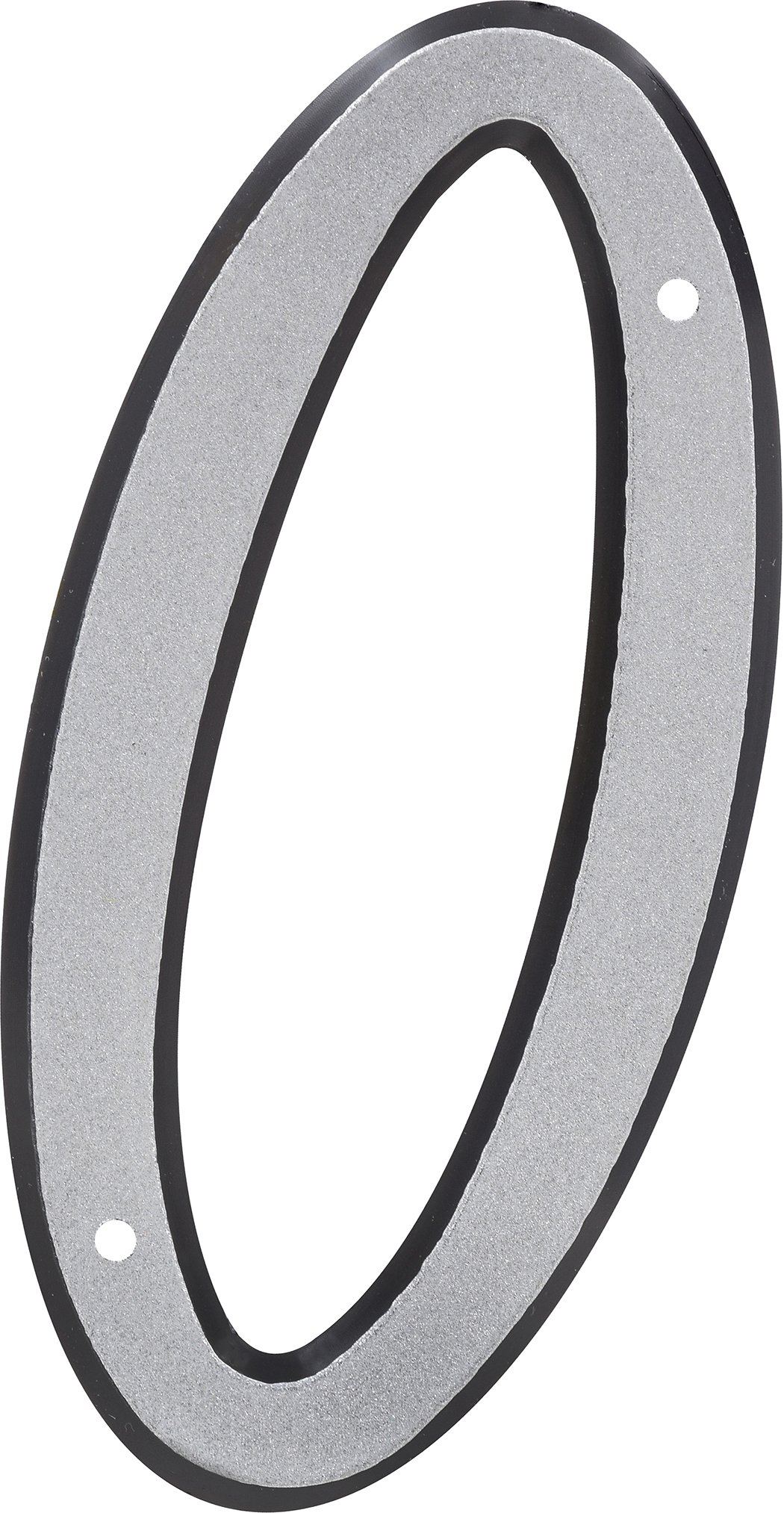 HIllman 841596 4-Inch Nail-On Reflective Plastic House Number 0