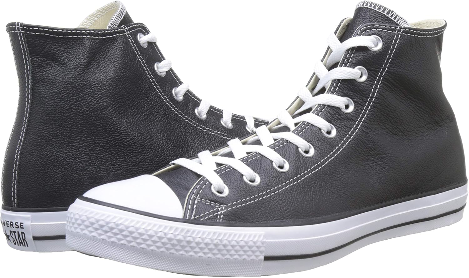  | Converse Men's Chuck Taylor All Star Leather Hi Top Sneakers | Skateboarding