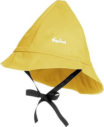 kids yellow rain hat