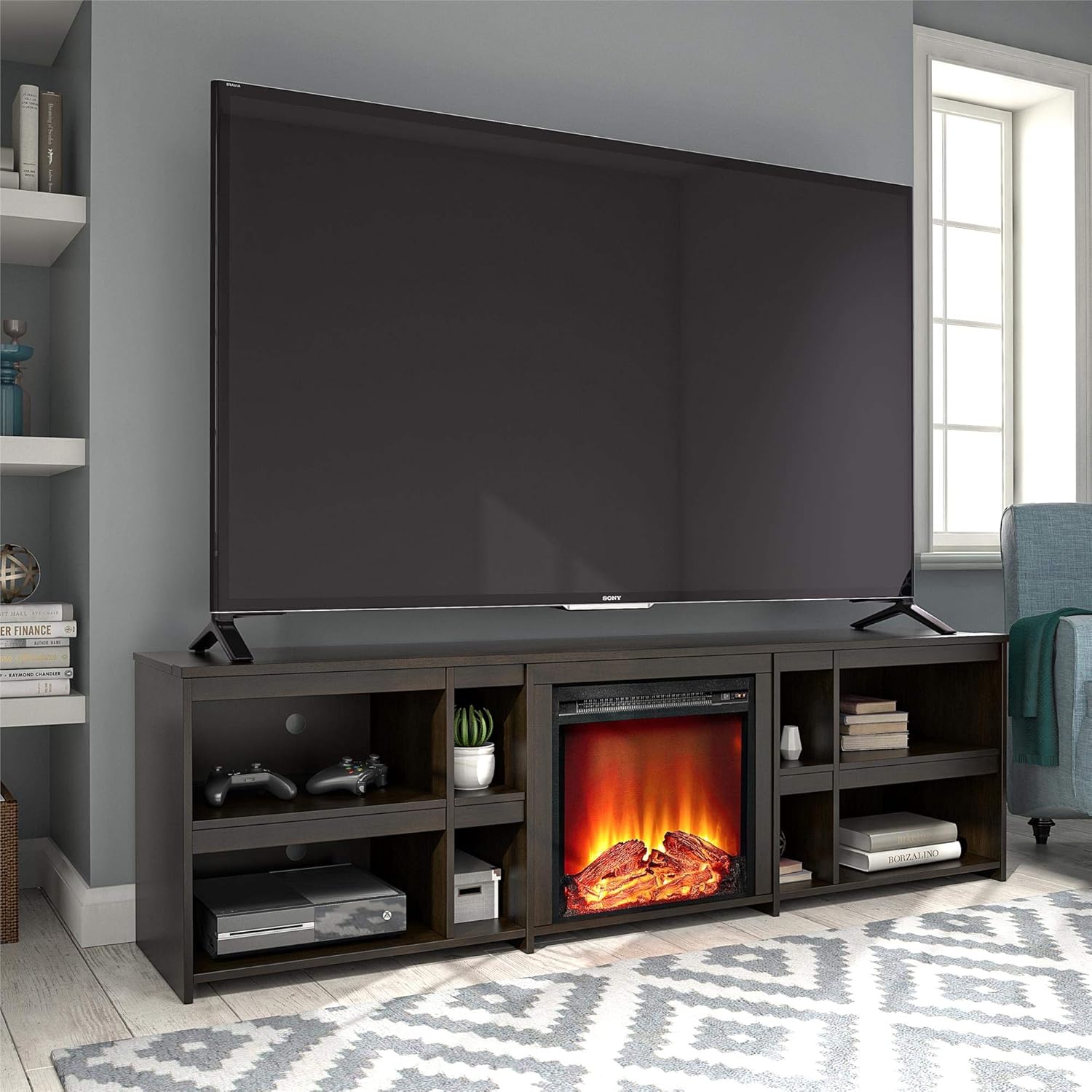 Best Tv Stand 70 Inch With Fireplace