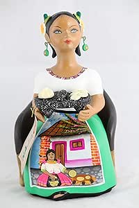 muñecas gordas de ceramica