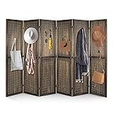 Babion 6 Panel Pegboard Display, Peg Board Room