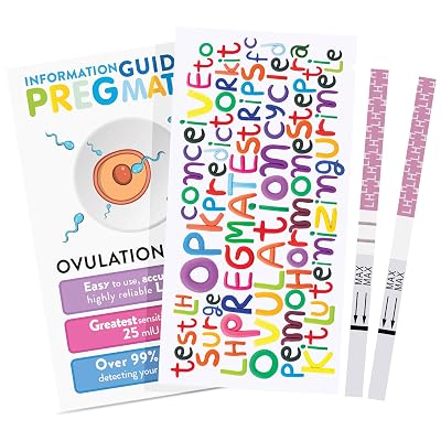 PREGMATE 25 Ovulation Test Strips LH Surge Predictor Kit 25 LH