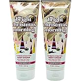 Bath & Body Works Body Cream, Gift Set of 2, 8oz Each (Bright Christmas Morning)