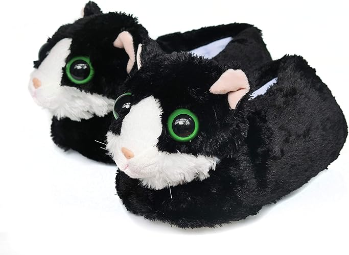 Childrens cat slippers Clearance