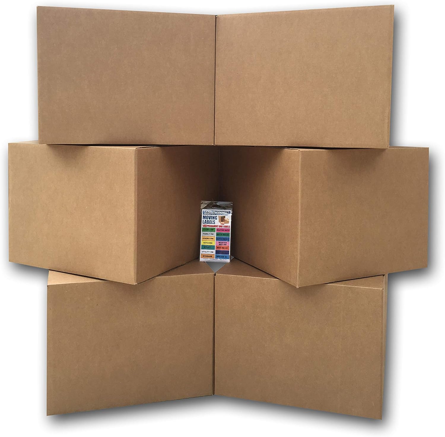 UBOXES Large Moving Boxes Pack of 620"x20"x15" & Moving