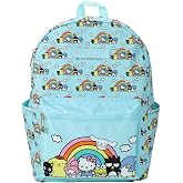 Hello Kitty And Friends Favorite Characters Adult 16.5" Nylon Travel Backpack