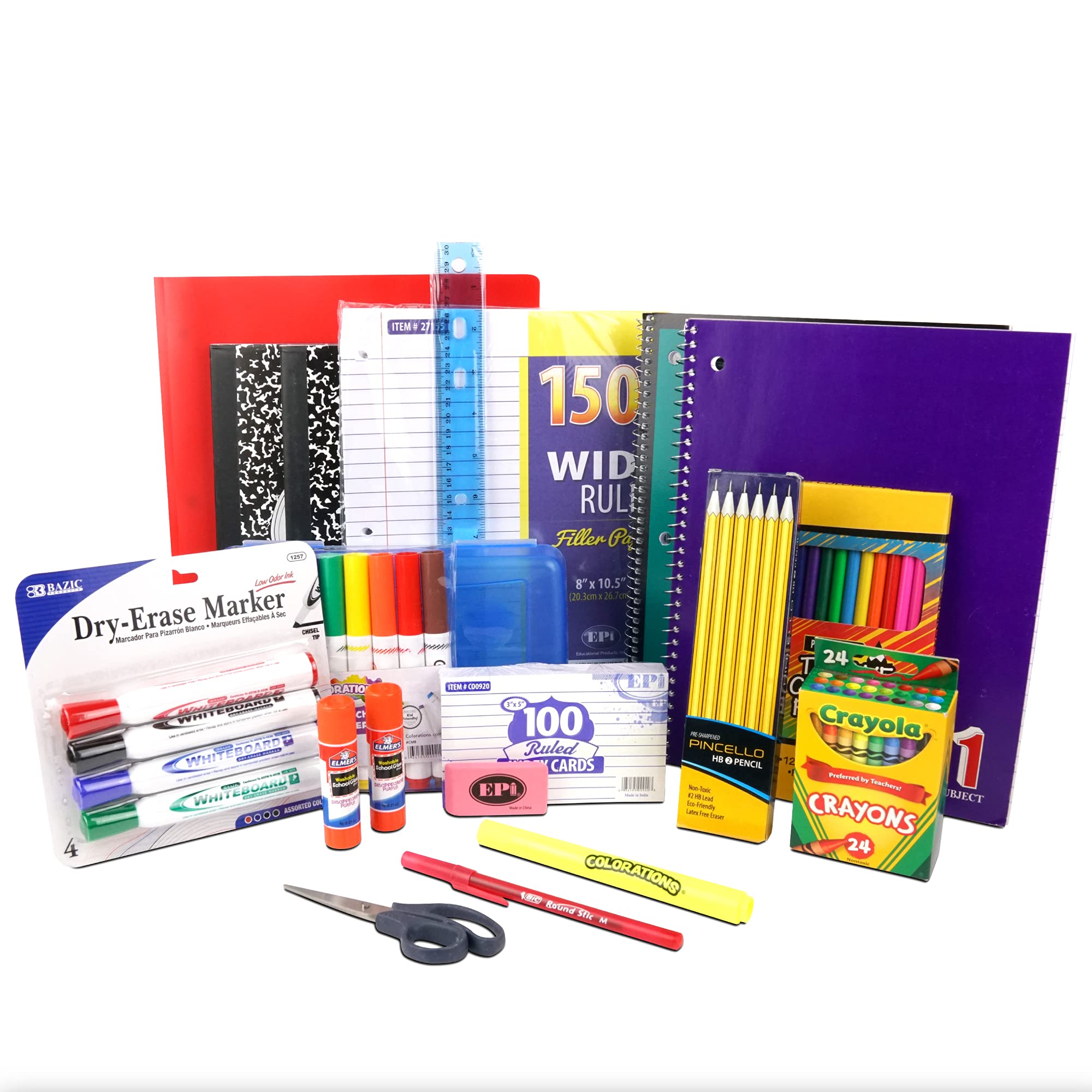 EPI Essential School Supply Kit for Second and