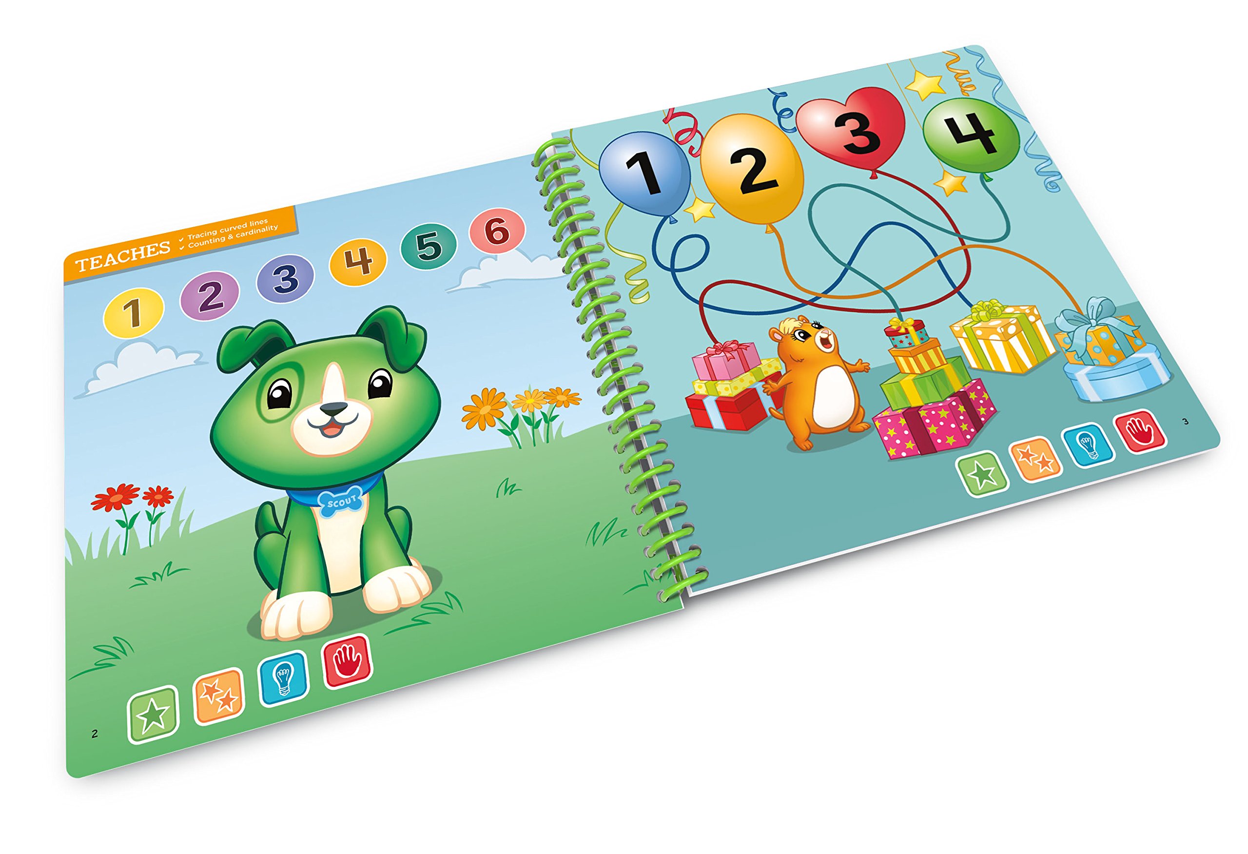 LeapFrog LeapStart 3D Scout & Friends Math Book
