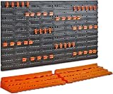 VonHaus Garage Tool Storage Pegboard with Shelf and 50 Hooks view 8