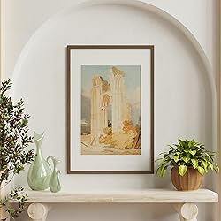 16x24 Frame, Solid Oak Wood 16x24 Poster Frame with