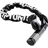 Kryptonite Kryptolok 990 Combo Chain Lock, 3ft Heavy Duty Bicycle Lock | Sold Secure Gold 9.5mm Hardened Steel Chain, 5-Digit Resettable Combination, Ideal for E-Bikes, Scooters and Road Bikes