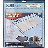 Scor-Pal Scoring Board, 12" x 12", 1/8" Space Grooves, Measuring and Scoring Tool for Card Making, Envelopes, Boxes, and Paper Crafts