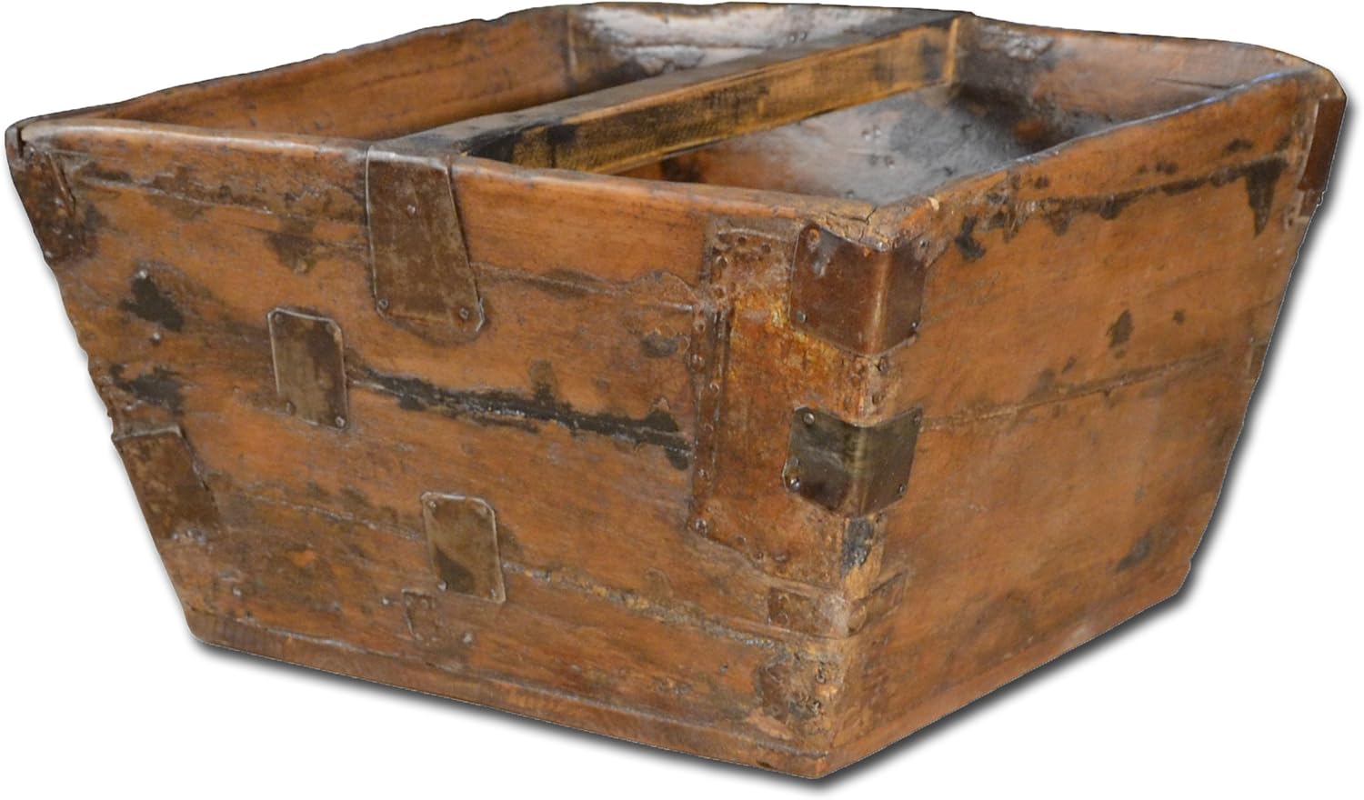 Antikes Reismaß, chinesische Reisschalen, Schalen, Reisschale aus Holz