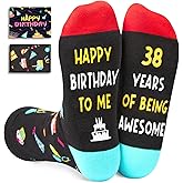 Zmart 30s Birthday Gifts - 31 32 33 34 35 Year Olds Birthday Socks for Man Woman