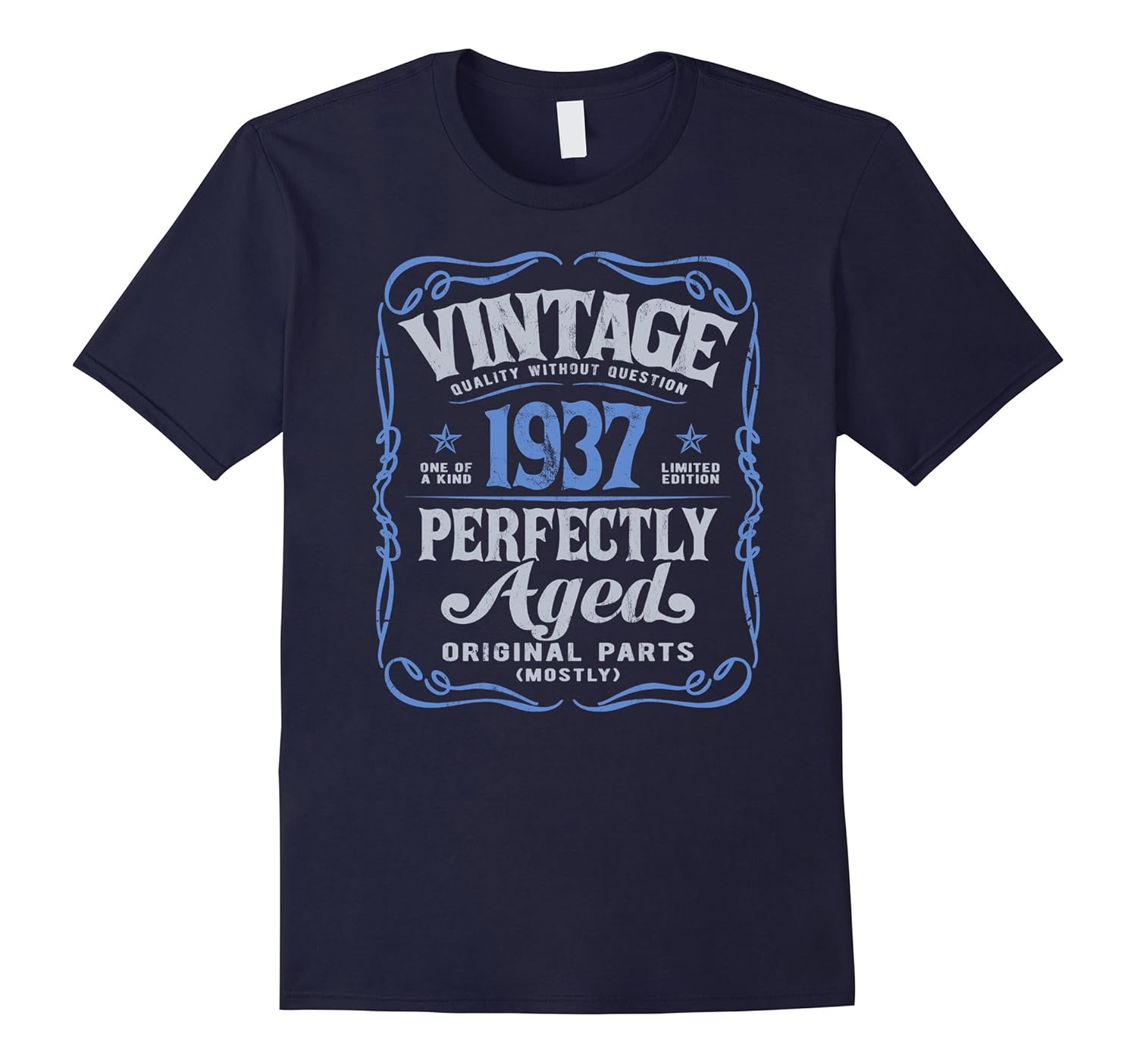 Vintage Made In 1937 T-Shirt 80th Birthday Gift-ANZ