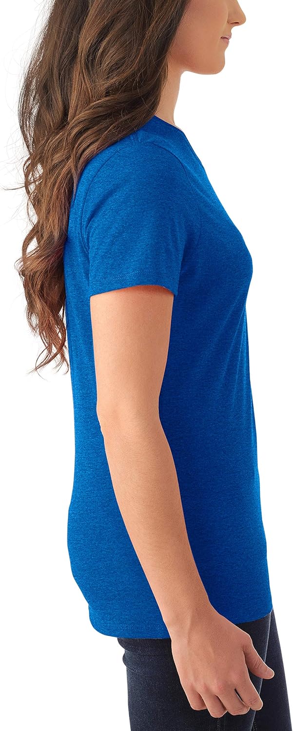 Jerzees Women's Tri-Blend T-Shirt (2-Pack) at  Women’s Clothing store