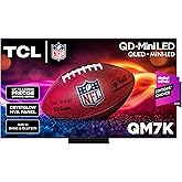 TCL 65 Inch Class QM7K Series | Mini LED QLED 4K HDR | 65QM7K, 2025 Model | 120HZ-144HZ Anti Reflective Screen Smart Google T