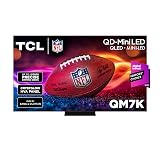 TCL 55 Inch Class QM7K Series | Mini LED QLED 4K HDR | 55QM7K, 2025 Model | 120HZ-144HZ Anti Reflective Screen Smart Google TV Dolby Atmos Onkyo Audio | Voice Remote Alexa Gaming Streaming Television