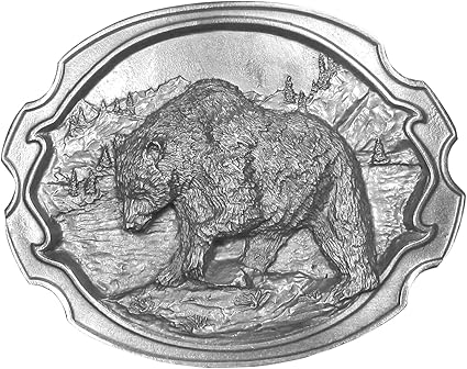 grizzly belt buckle
