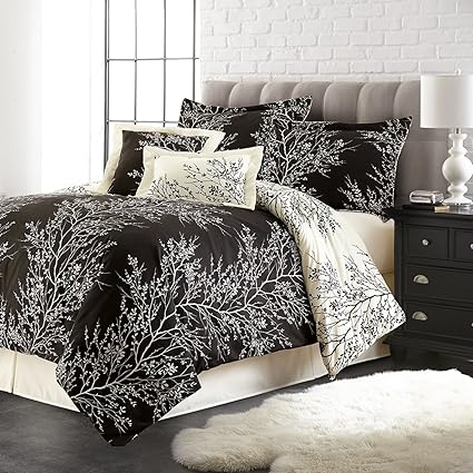 Amazon Com Spirit Linen Hotel 5th Ave 6 Piece Foliage Collection