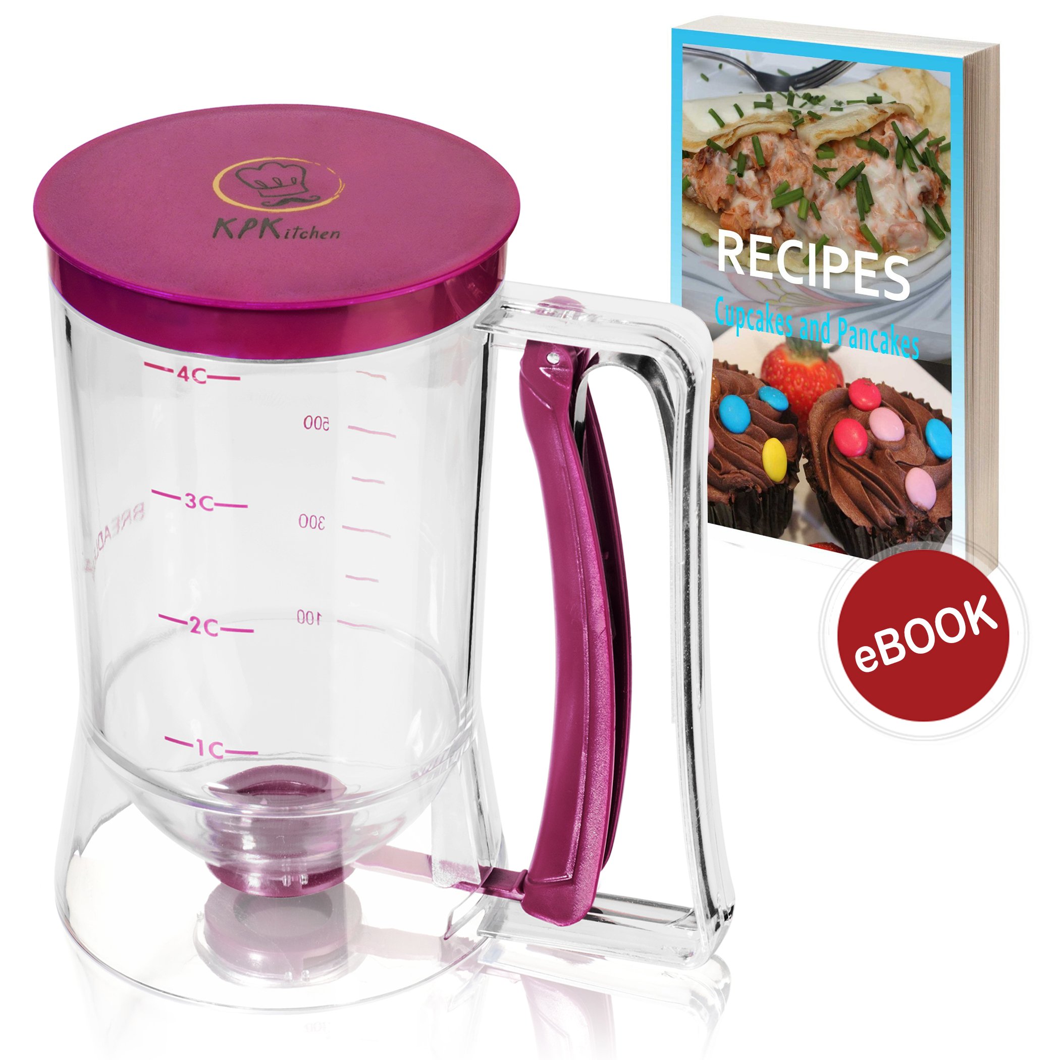 Pancake Cupcake Batter Dispenser Perfect Baking Tool for Cupcakes